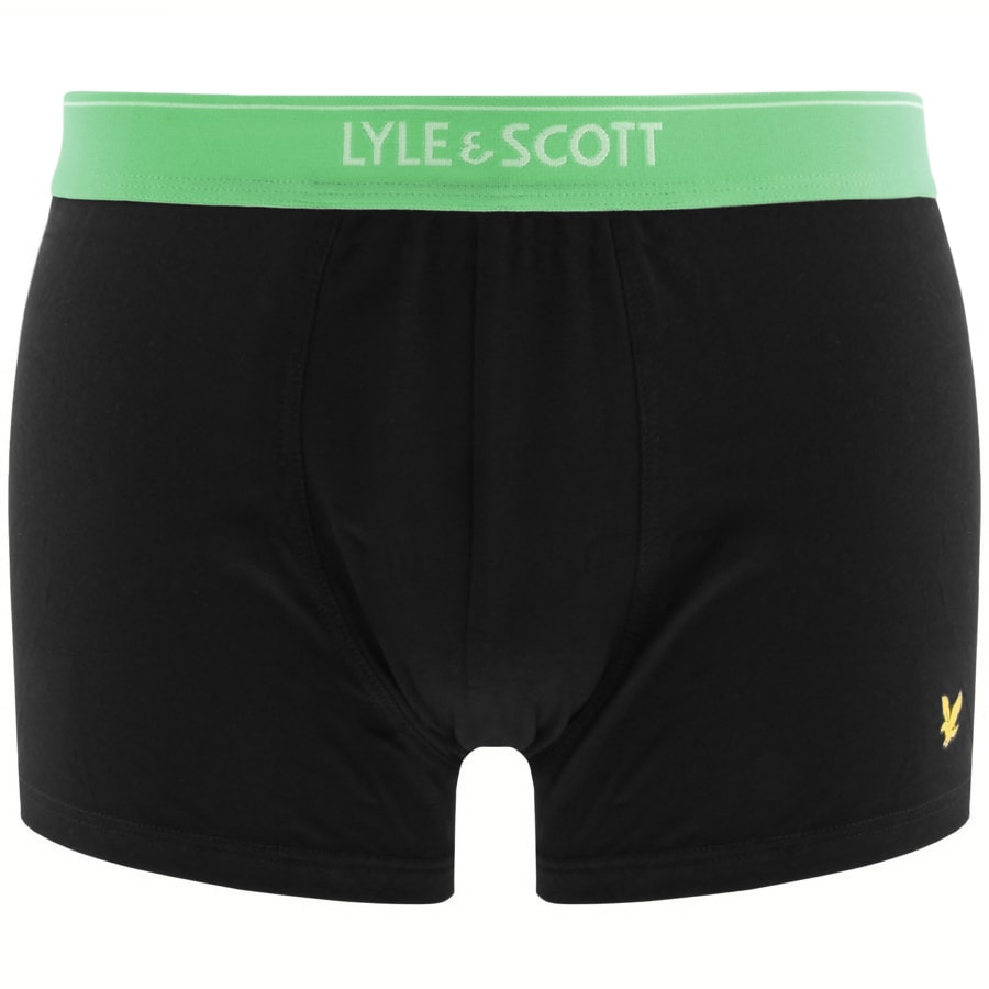 Alternative Image for ProductLyle And Scott Five Pack Trunks Black3